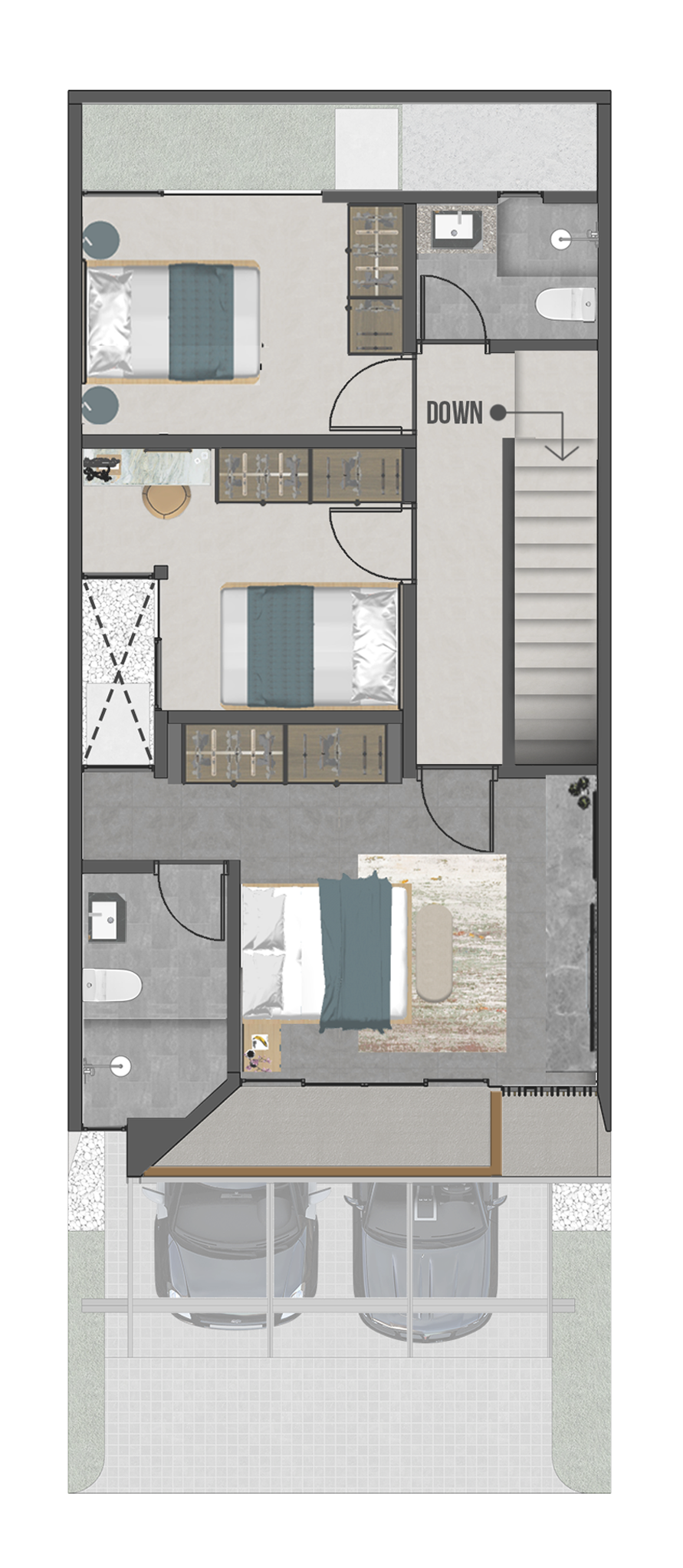 SECOND FLOOR PLAN