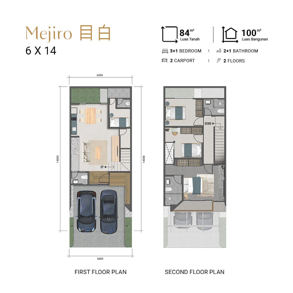 Floor Plan Mejiro